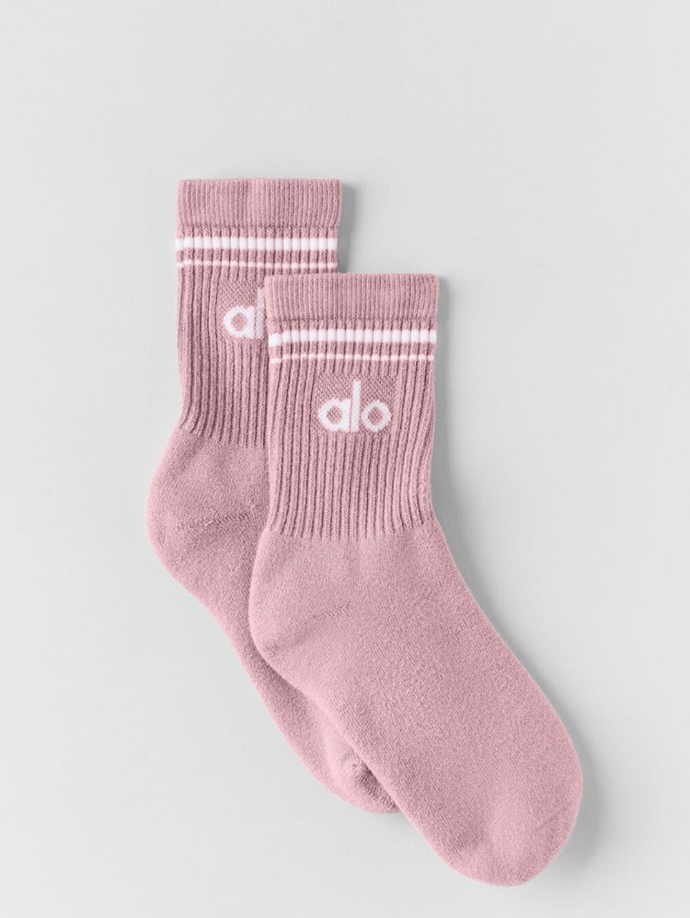 Alo Yoga Unisex Half-Crew Throwback Sock